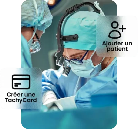 Application TachyCard - Carte de porteur de prothèse cardiaque